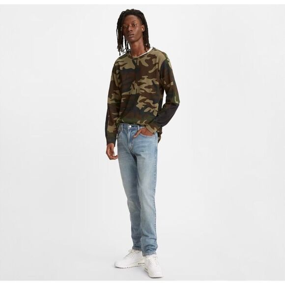 NWT Levi’s 512 Slim Taper Flex Jeans Light Wash Denim Men’s 28X30 performance - Picture 1 of 8